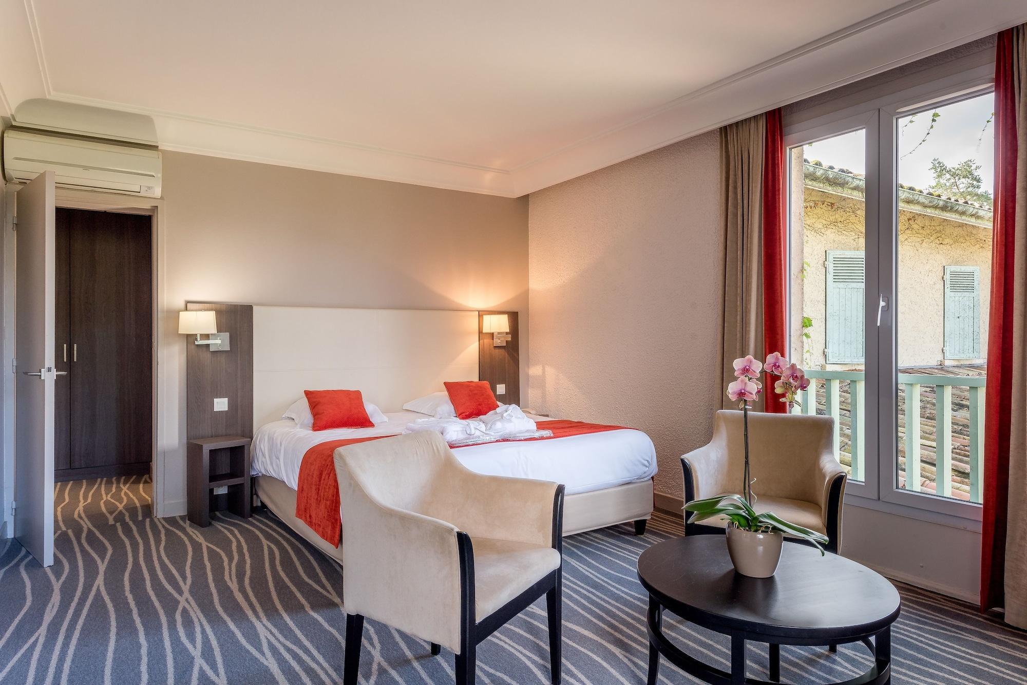 Logis Hotels- Hotel Et Restaurant Domaine De Fompeyre Bazas Eksteriør billede