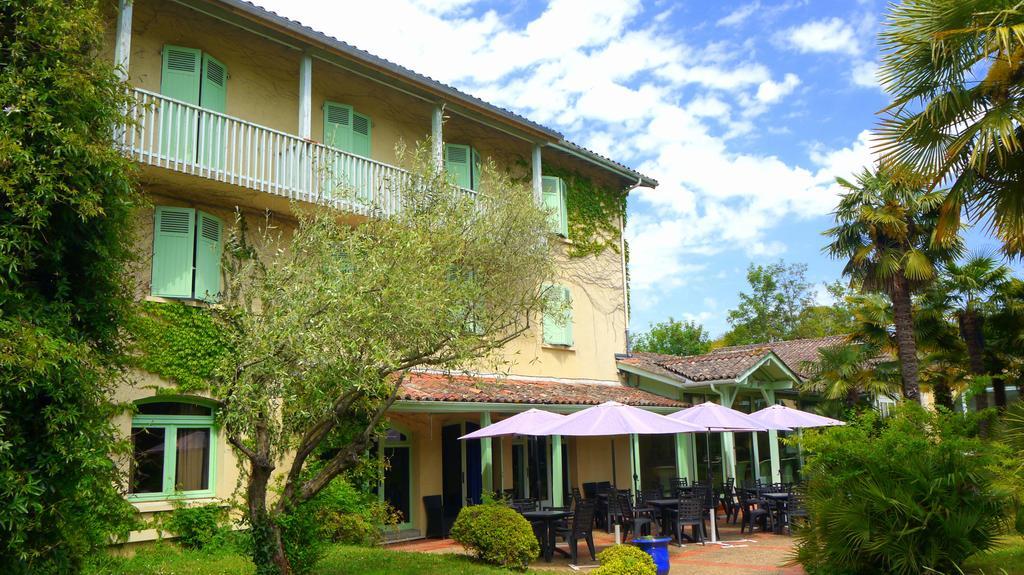 Logis Hotels- Hotel Et Restaurant Domaine De Fompeyre Bazas Eksteriør billede